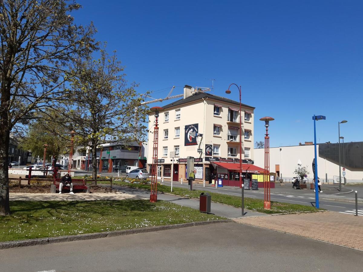 Hotel De Bretagne Fougères Dış mekan fotoğraf